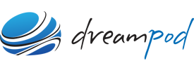 Логотип DREAMPOD (ДРИМПОД)