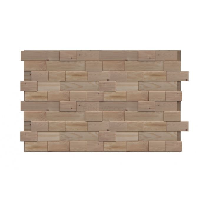 3D Панель из Кедра Bentwood