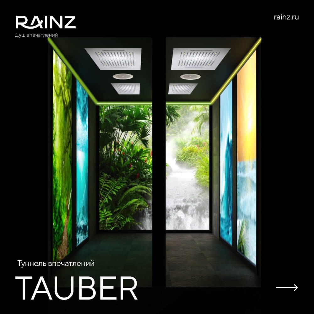 Туннель впечатлений Rainz TAUBER