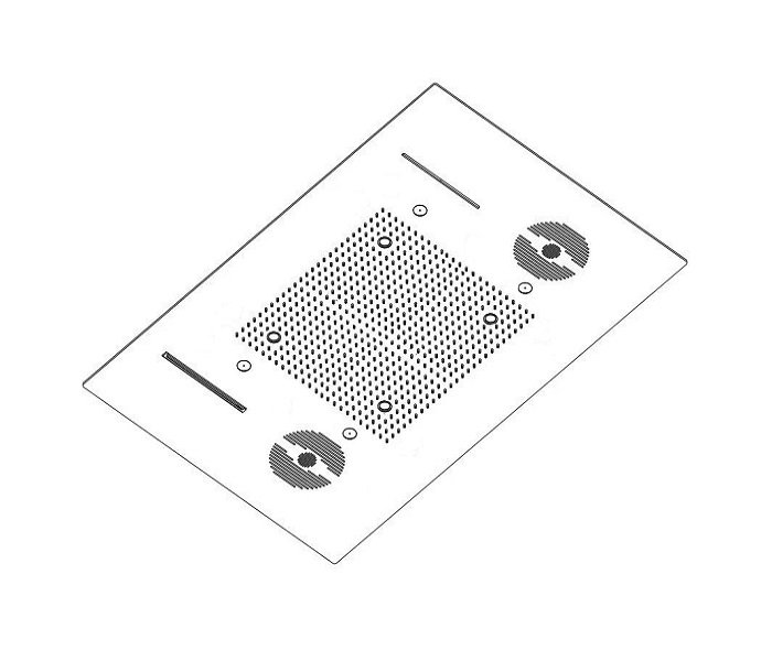 Верхний душ Otler Multi Jets Premium 120100-R1M4C2-L-Mus