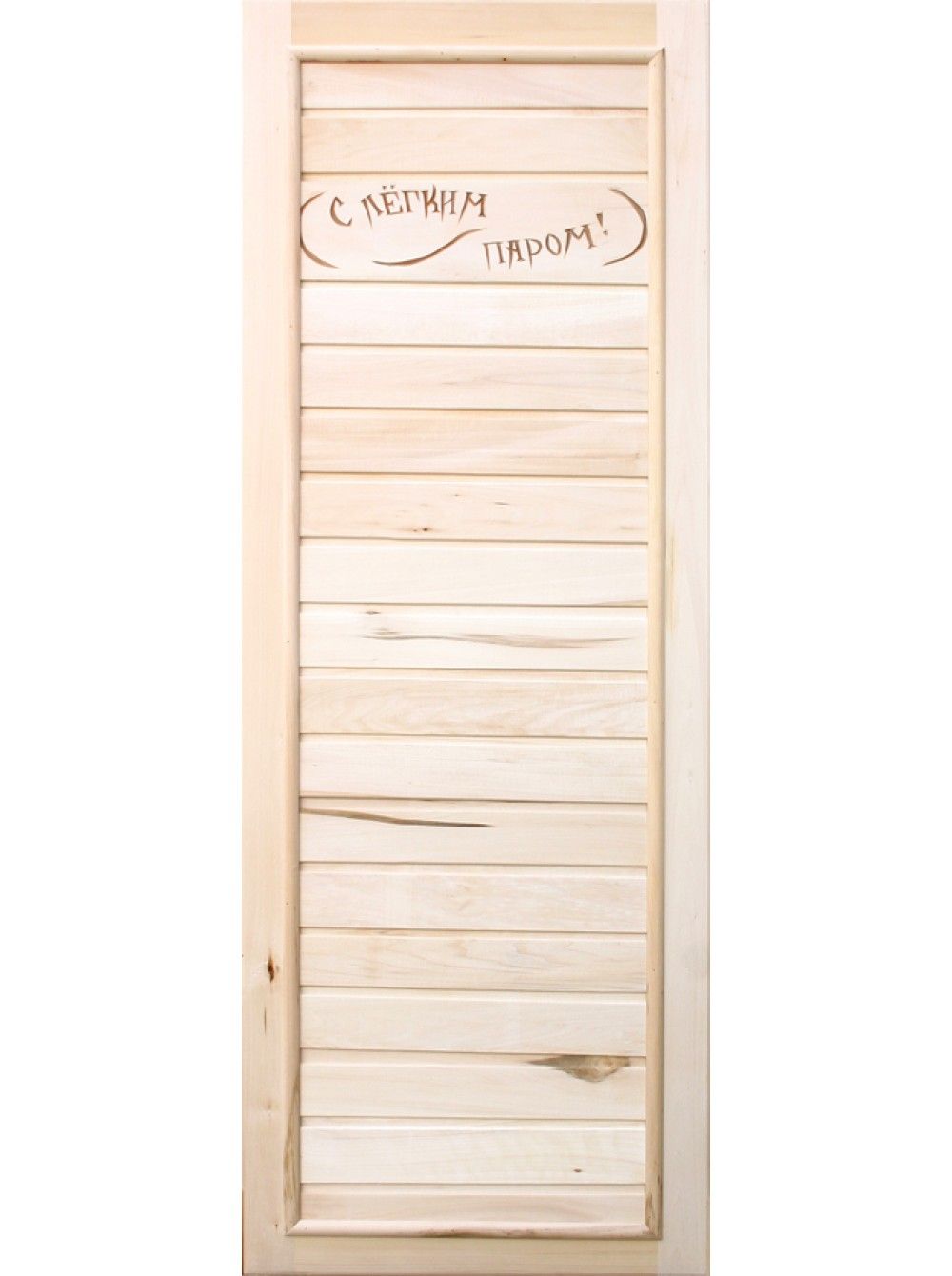 Дверь для бани и сауны Doorwood "Вагонка эконом"