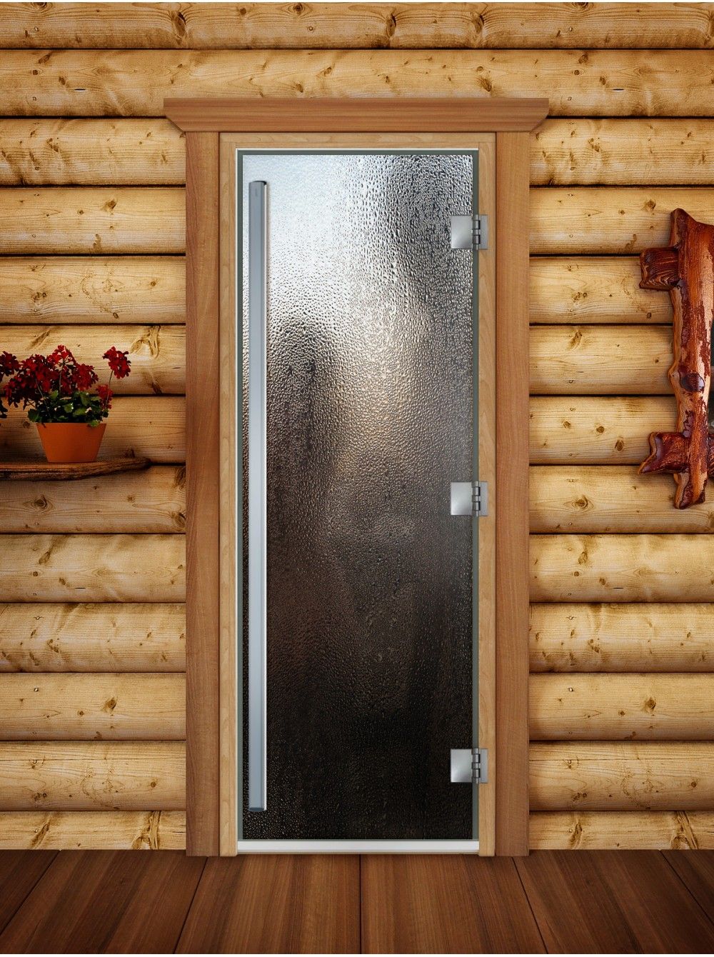 Дверь для бани и сауны Doorwood Престиж Фотопечать А010