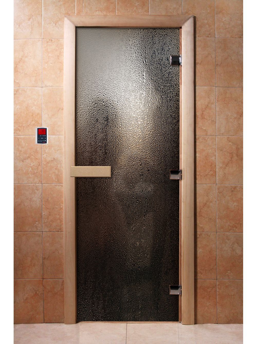 Дверь для бани и сауны Doorwood с фотопечатью A010