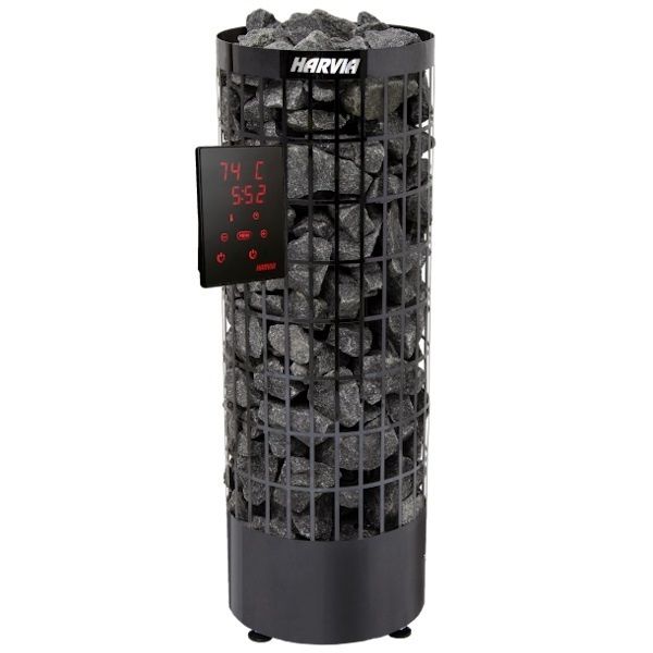 Электрическая печь Harvia Cilindro Black Steel