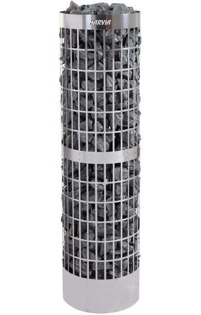 Электрическая печь Harvia Cilindro Pro Black Steel