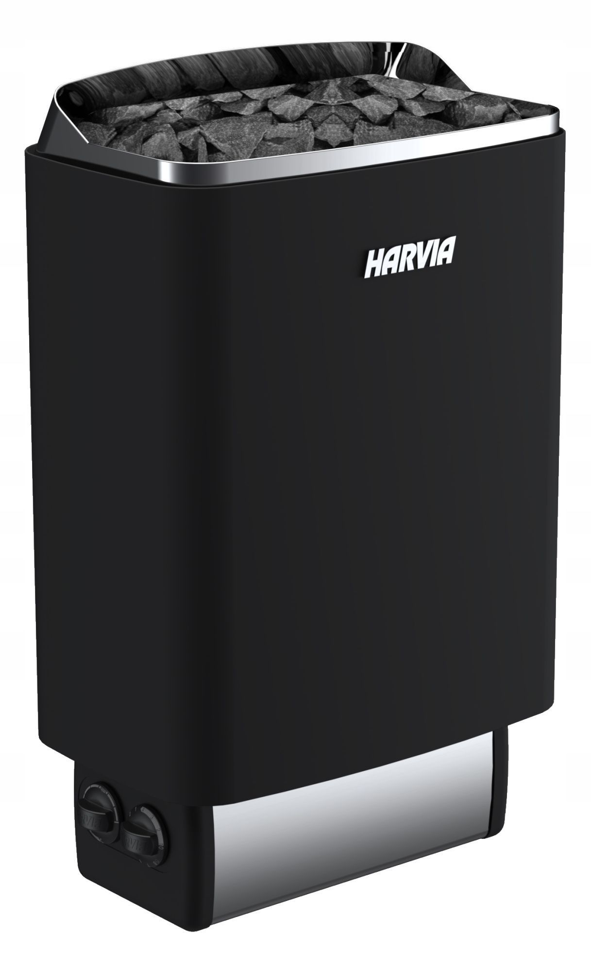 Электрическая печь Harvia SteelTop Black