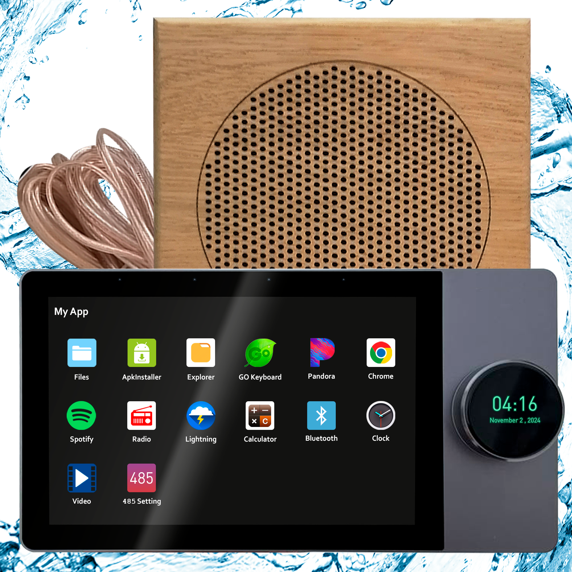 Комплект влагостойкой акустики SteamWater SMART HOME MUSIC - Sauna Square