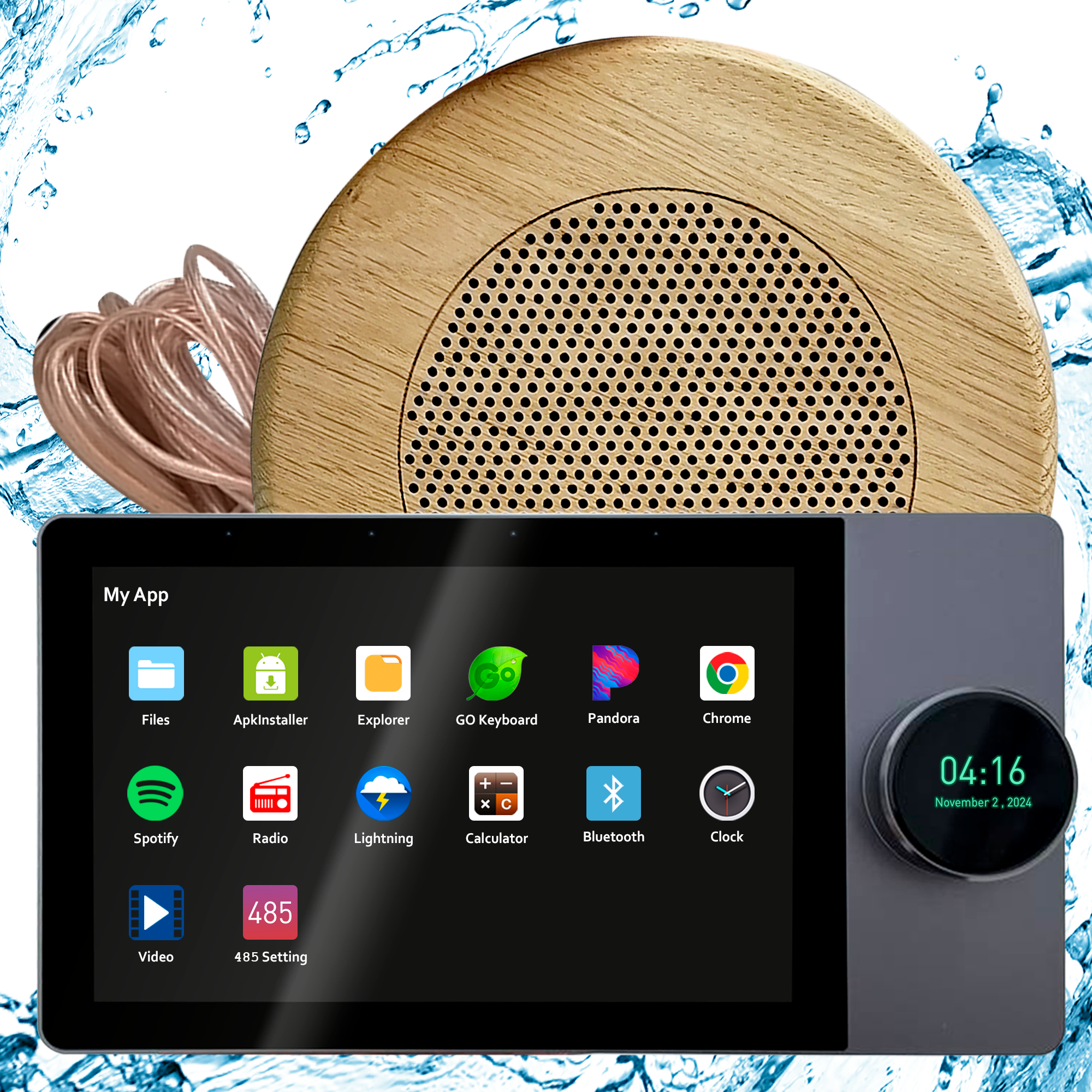 Комплект влагостойкой акустики SteamWater SMART HOME MUSIC - Sauna Round