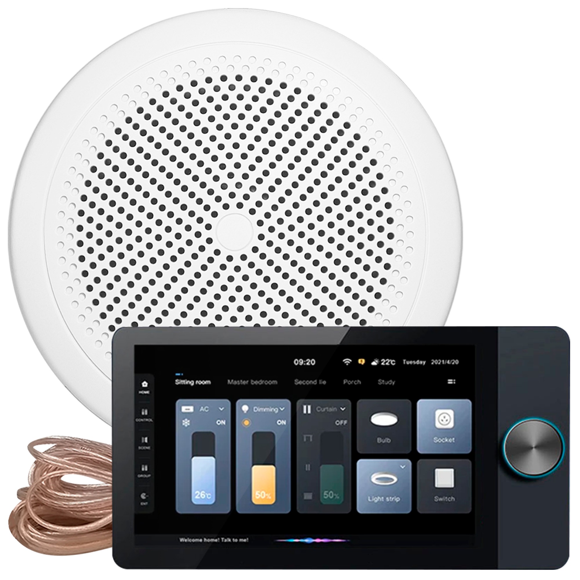 Комплект влагостойкой акустики Steam&Water SMART HOME MUSIC 2.0 - CH525