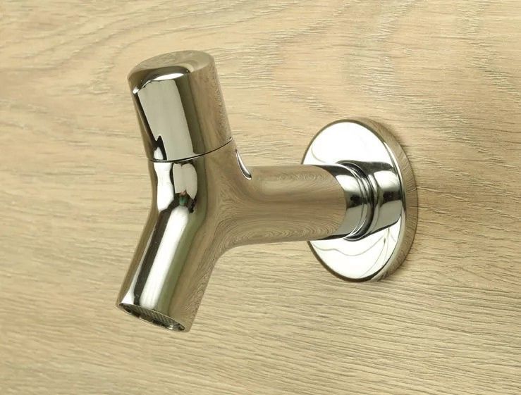 Хромированный кран Керамия SM-48 для бани и хамама