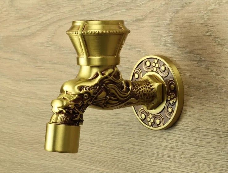Бронзовый кран Керамия SM-23 для бани и хамама