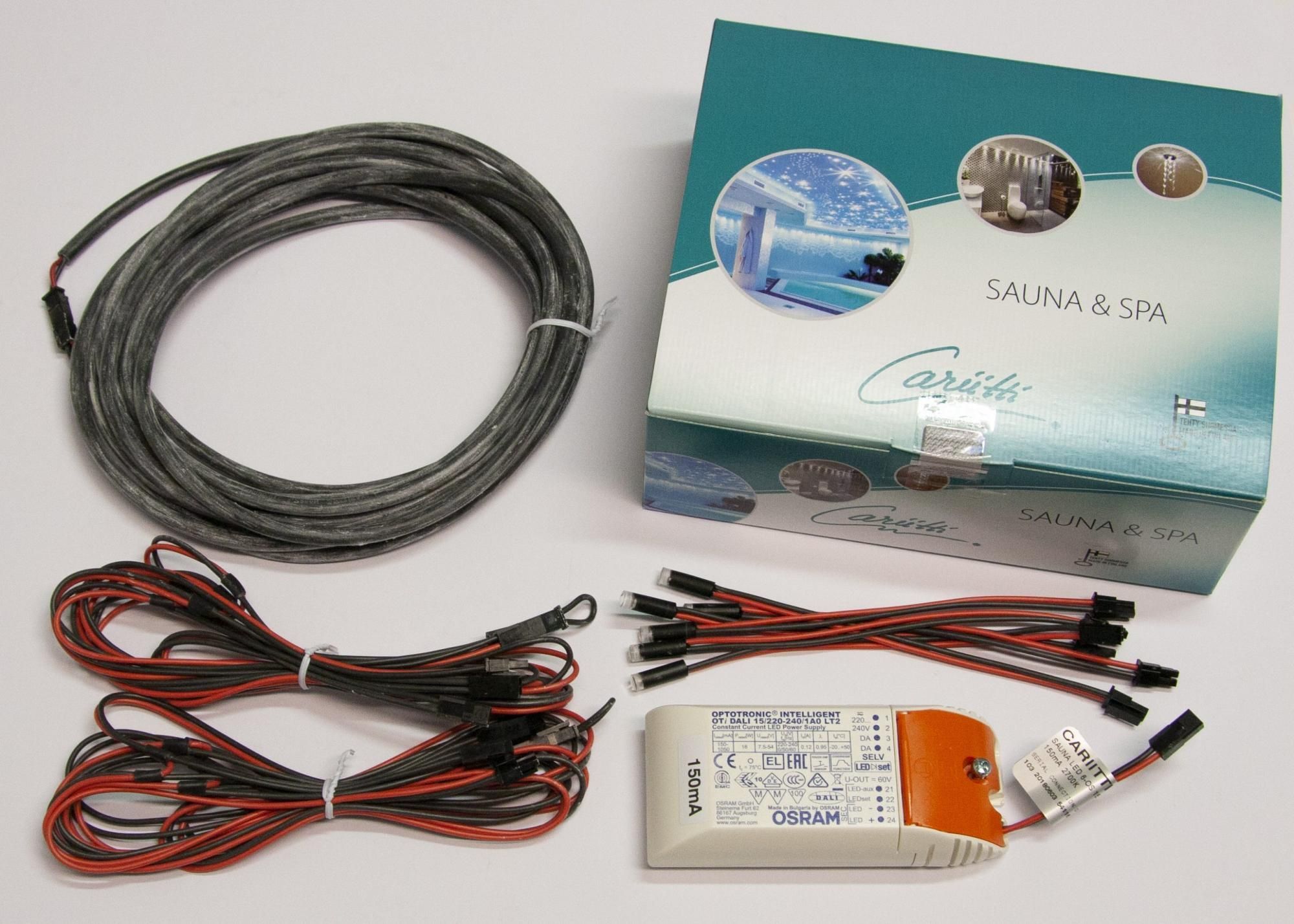 Дополнительный комплект Cariitti "Sauna Led" 2700 K