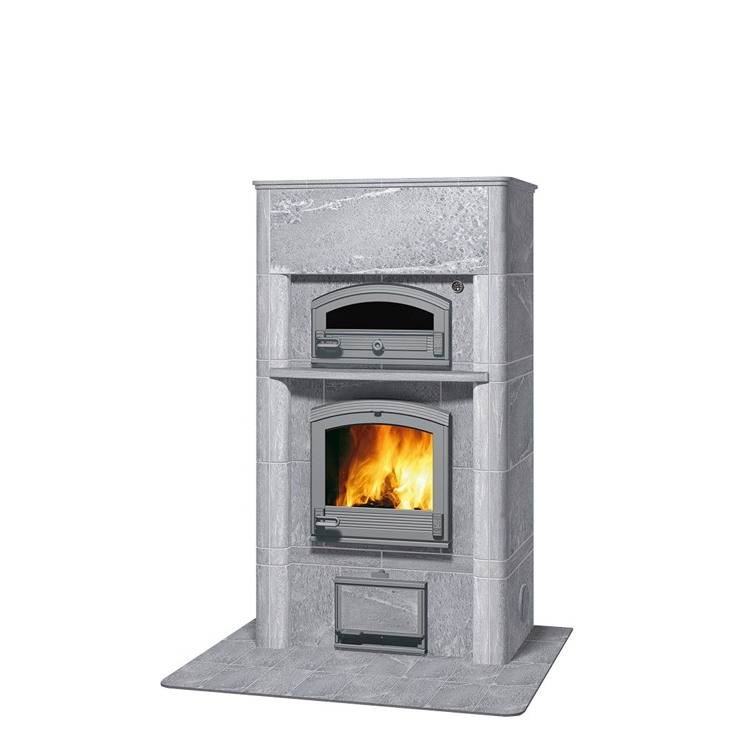 Дровяная печь с духовкой TLU 1600/91 Tulikivi