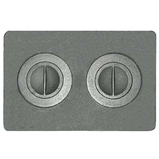 Печная плита Литком П2-7 (510х340х15 мм)