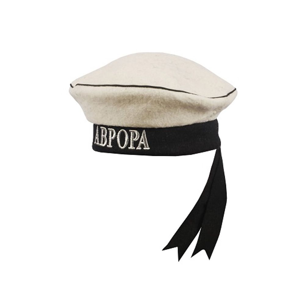 Шапка бескозырка "АВРОРА" для бани и сауны