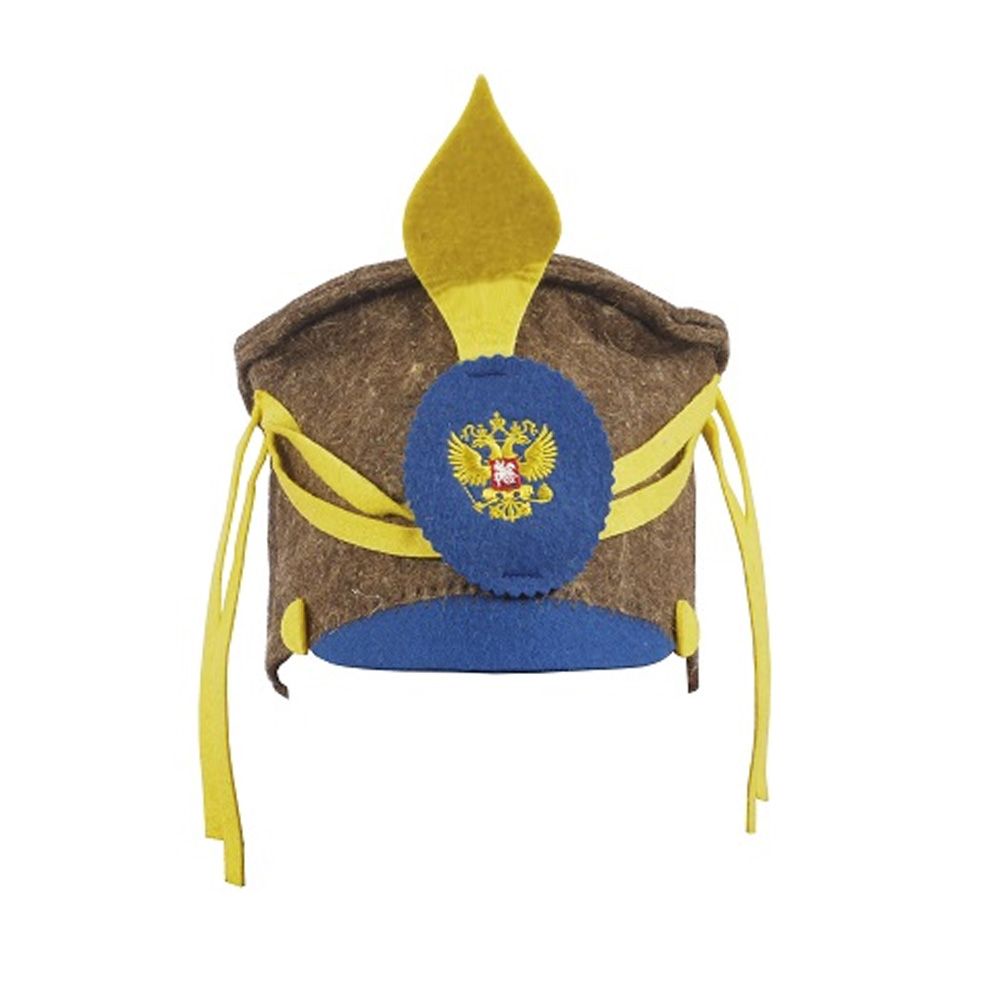 Шапка "ГУСАР" для бани и сауны