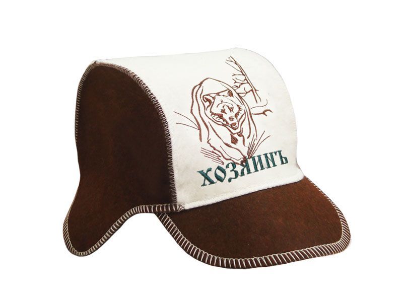 Бейсболка "Хозяинъ" для бани