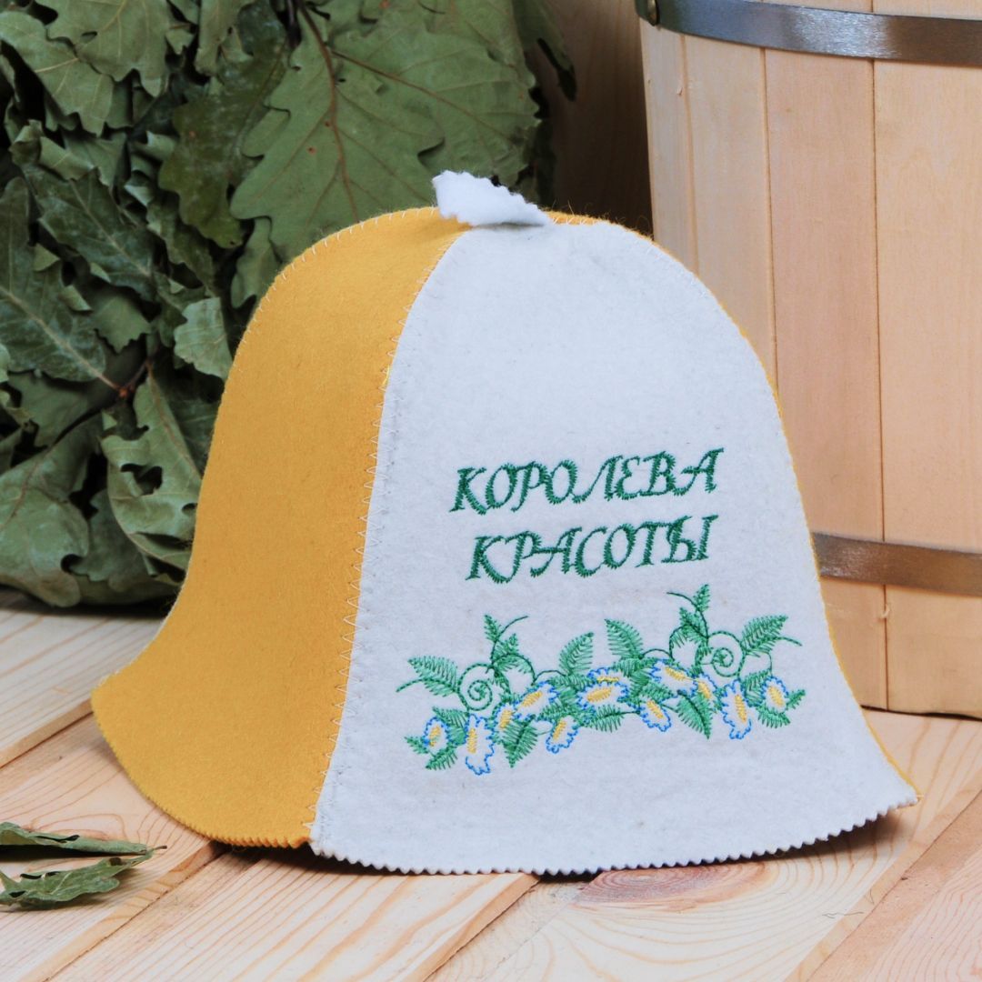 Шляпка "Королева красоты" для бани