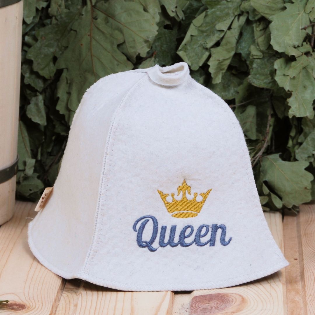 Шапка "Queen" для бани