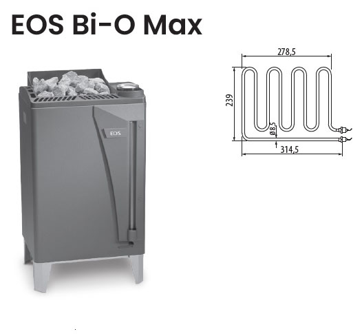 Нагревательный элемент ТЭН для электрической печи EOS Bi-O Max