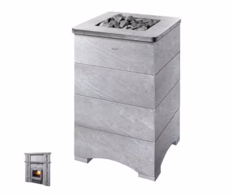 Дровяная печь 27 кВт Туликиви Classic, 1290мм, портал Р4