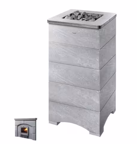 Дровяная печь 37 кВт Туликиви Classic, 1590мм, портал Р1