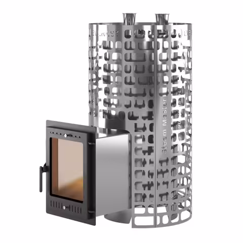 Дровяная печь Эверест Everest Inox Steam Master 44 (320М)
