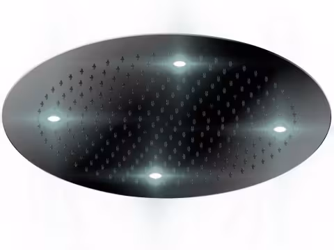 Верхний душ Otler Luna LD52 круг Ø52см, подсветка белый
