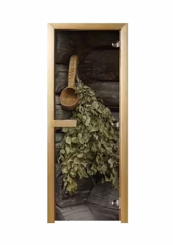 Дверь для сауны Maestro Woods Старый сруб 800х1900 правая