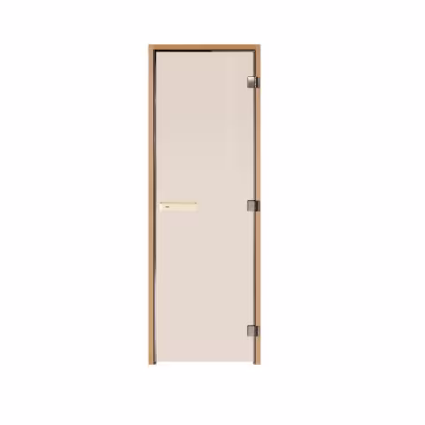 Дверь для сауны Tylo Harmony из термоосины с бронзовым стеклом