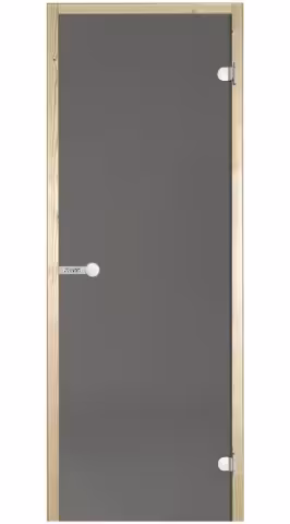 Дверь стеклянная Harvia STG 900х2100 (серый, осина)