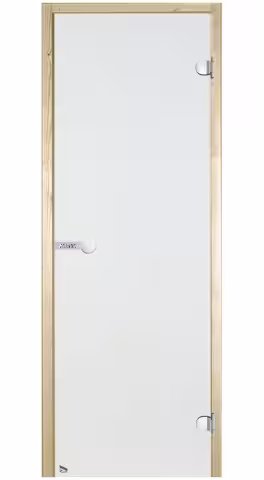 Дверь стеклянная Harvia STG 900х1900 (прозрачный, осина)