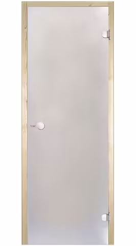 Дверь стеклянная Harvia STG 800х2100 (сатин, осина)