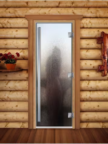 Дверь для бани и сауны Doorwood Престиж Фотопечать А012 800х2000 мм