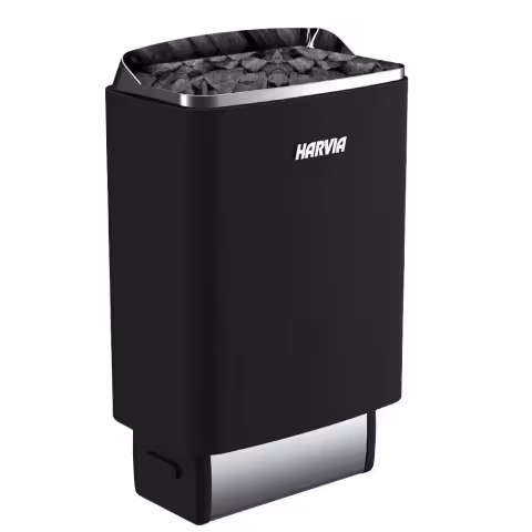Электрическая печь Harvia SteelTop HME900400BX M90E 9 kW black без пульта