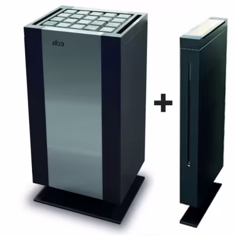 Электрическая печь EOS Mythos CRS Vapor S 35 7,5 (2 квт правый)