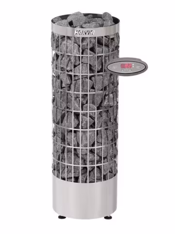 Электрическая печь Harvia Cilindro PC70EE, нержавеющая сталь (с выносным пультом в комплекте)