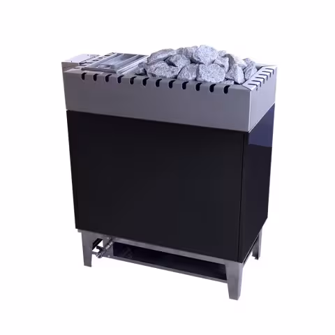 Электрическая печь с парогенератором Lang VG90 (27 кВт) Антрацит
