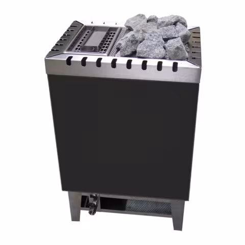Электрическая печь с парогенератором Lang VAPO-therm V 503 6 кВт, парогенератор 3 кВт Антрацит