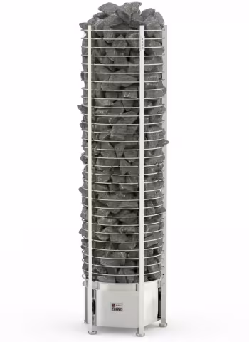 Электрическая печь Sawo Tower TH9-120NS-P (12 кВт,круглая), выносной пульт (пульт и блок мощности покупается отдельно)