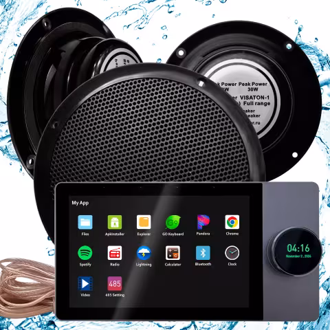 Комплект влагостойкой акустики SteamWater SMART HOME MUSIC - Visaton 3