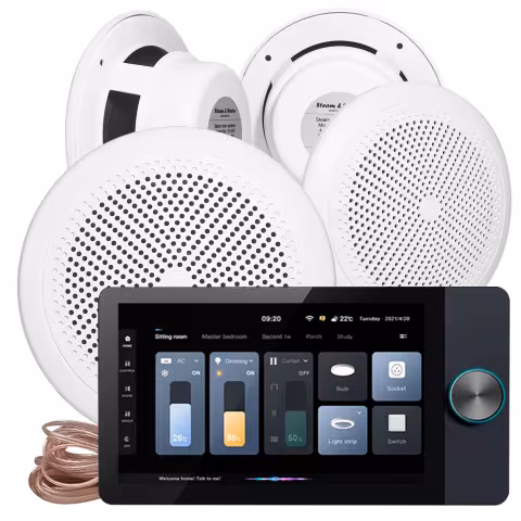 Комплект влагостойкой акустики Steam&Water SMART HOME MUSIC 2.0 - CH525 4 динамика