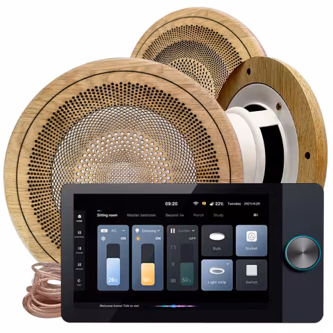 Комплект влагостойкой акустики Steam&Water SMART HOME MUSIC 2.0 - SAUNA Round 3 динамика