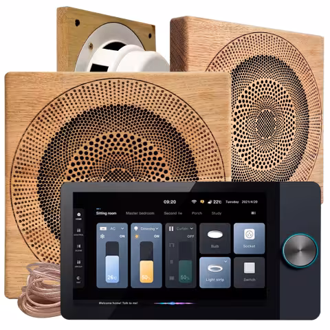 Комплект влагостойкой акустики Steam&Water SMART HOME MUSIC 2.0 - SAUNA Square 3 динамика