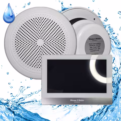 Комплект домашней акустической системы с караоке-усилителем Steam&Water SOUND 2 Standart