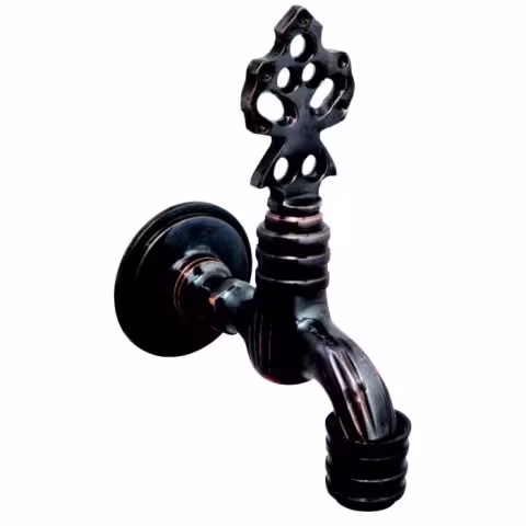 Кран Osmanli Muslugu PERLETORLU ESKITME 1/2 (№4) античный бронзовый