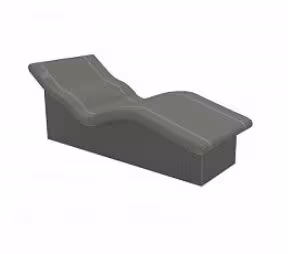 Лежак в хамам A-panel STL-6
