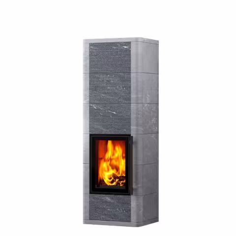 Дровяной камин LAMPO S CLASSIC 18 T Туликиви Unica, 1845мм