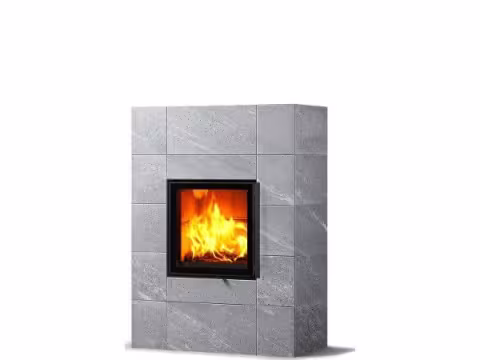 Дровяной камин RAITA CLASSIC 15 Туликиви Classic, 1500мм, нижние подключение