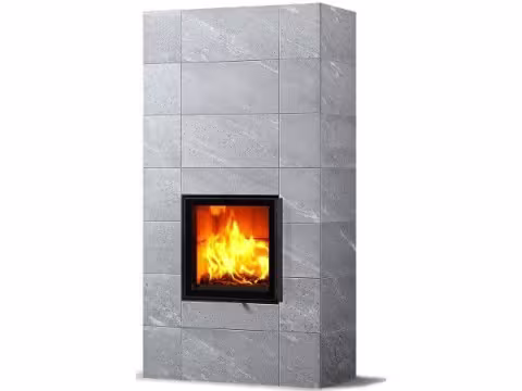 Дровяной камин RAITA CLASSIC 21 Туликиви Classic, 2100мм, верхнее подключение